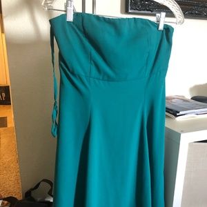 Teal dress